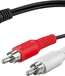 Goobay Μετατροπέας 3.5mm / RCA female σε 3.5mm / RCA male 1τμχ 50092