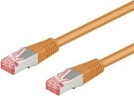 Goobay S/FTP Cat.6 Καλώδιο Δικτύου Ethernet 10m Πορτοκαλί 1τμχ 93469 - Image 2