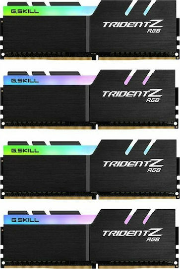 G.Skill Trident Z RGB DDR4 64GB RAM με 4x16GB Modules και Ταχύτητα 3600 για Desktop F4-3600C16Q-64GTZRC - Image 3