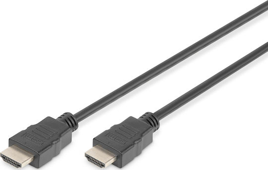Digitus HDMI 1.4 Cable HDMI male - HDMI male 3m Μαύρο AK-330114-030-S - Image 2