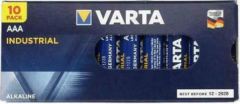 Varta Industrial Αλκαλικές Μπαταρίες AAA 1.5V 10τμχ VIMN4003_10 - Image 4
