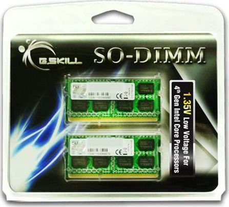 G.Skill Value DDR3 8GB RAM με 2x4GB Modules και Ταχύτητα 1600 για Laptop F3-1600C11D-8GSL - Image 2