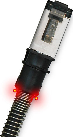 Patchsee S/FTP Cat.6a Καλώδιο Δικτύου Ethernet 2.4m Μαύρο 1τμχ PCI6-F/8 - Image 2