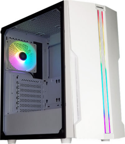 Xilence XG512.RGB Gaming Midi Tower Κουτί Υπολογιστή με Πλαϊνό Παράθυρο Λευκό - Image 2