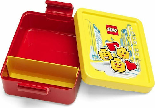 LEGO Iconic Girl Πλαστικό Παιδικό Σετ Φαγητού Κόκκινο 17 x 13.5εκ. 40581725 - Image 3