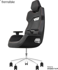 Alternative view of Thermaltake Argent E700 Δερμάτινη Καρέκλα Gaming με Ρυθμιζόμενα Μπράτσα Μαύρη