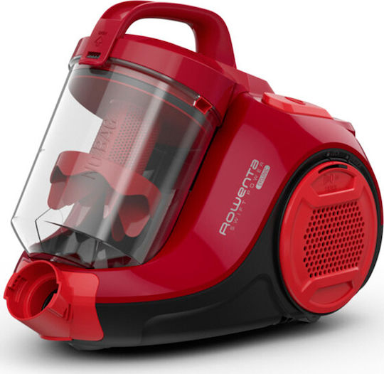 Rowenta Swift Power Cyclonic Ηλεκτρική Σκούπα 750W με Κάδο 1.64lt Κόκκινη - Image 4