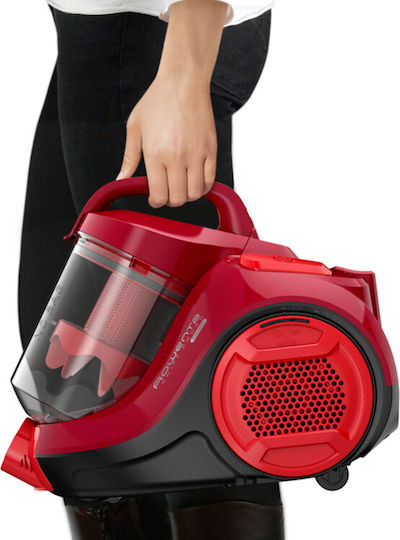 Rowenta Swift Power Cyclonic Ηλεκτρική Σκούπα 750W με Κάδο 1.64lt Κόκκινη - Image 2