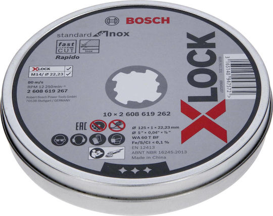 Bosch Δίσκος Κοπής Μετάλλου με 60 Δόντια 125mm 2608619267 - Image 3
