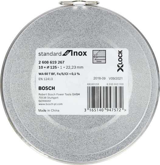 Bosch Δίσκος Κοπής Μετάλλου με 60 Δόντια 125mm 2608619267 - Image 5