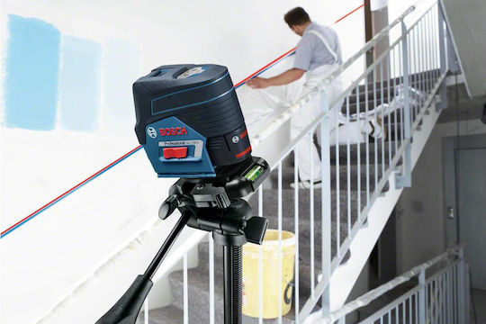 Bosch Αυτορυθμιζόμενο Γραμμικό Αλφάδι Laser Κόκκινης Δέσμης 12V με Εύρος Εργασίας 20m - Image 7