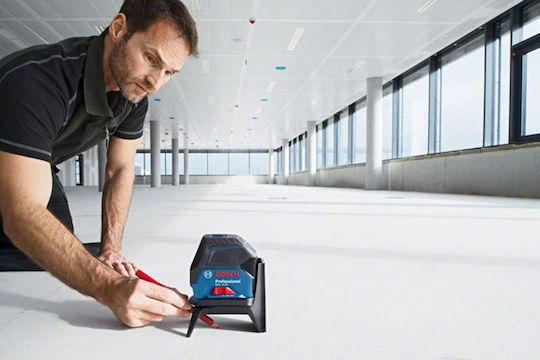 Bosch Αυτορυθμιζόμενο Γραμμικό Αλφάδι Laser Κόκκινης Δέσμης 12V με Εύρος Εργασίας 20m - Image 8