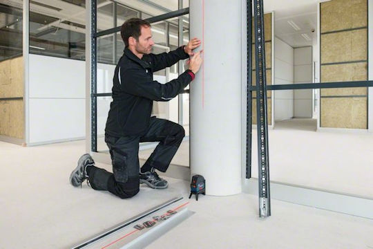 Bosch Αυτορυθμιζόμενο Γραμμικό Αλφάδι Laser Κόκκινης Δέσμης 12V με Εύρος Εργασίας 20m - Image 9