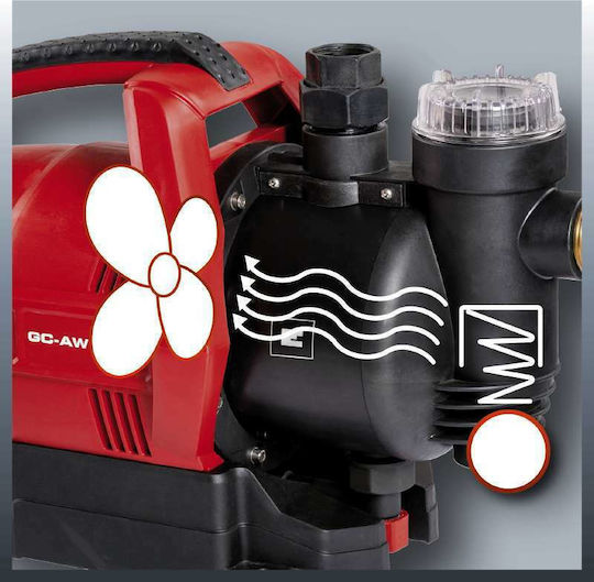 Einhell GC-AW 6333 Μονοβάθμιο Μονοφασικό Πιεστικό Συγκρότημα Νερού Χωρίς Δοχείο 630W - Image 2