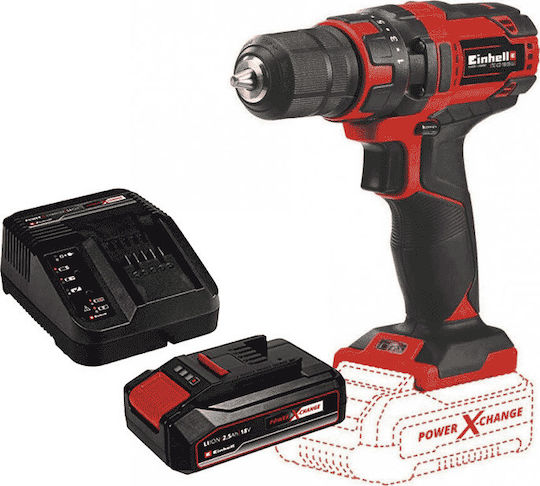 Einhell TC-CD 18/35 Li Solo Δραπανοκατσάβιδο Μπαταρίας Solo 18V 4513927 - Image 2
