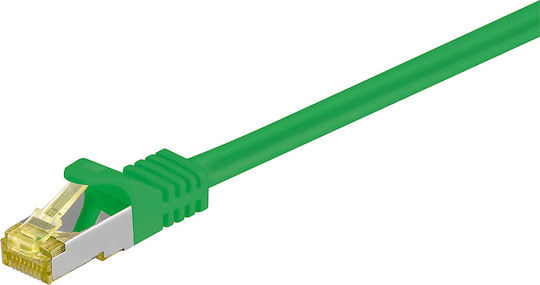 Goobay S/FTP Cat.7 Καλώδιο Δικτύου Ethernet 0.25m Πράσινο 1τμχ 91568 - Image 2