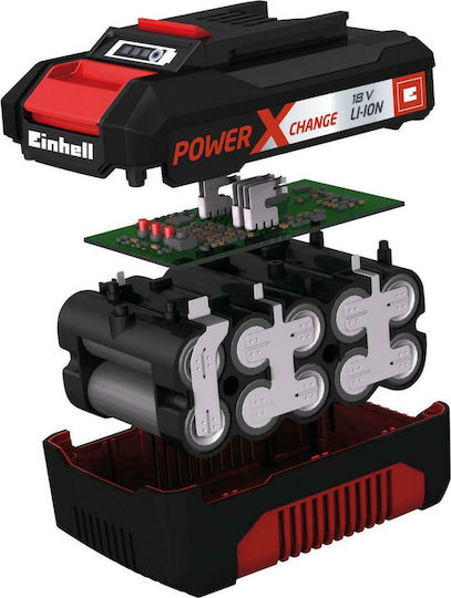 Einhell Σετ Μπαταρίας Λιθίου Χωρητικότητας 4Ah 18V με Φορτιστή 4512042 - Image 7