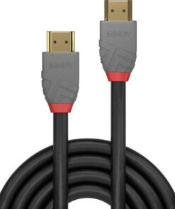 Alternative view of Lindy Cable HDMI male - HDMI male 3m Μαύρο 36964