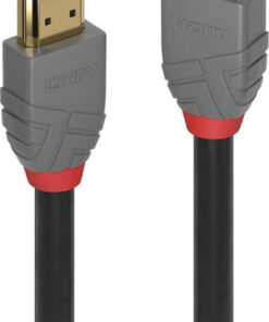 Lindy Cable HDMI male - HDMI male 3m Μαύρο 36964
