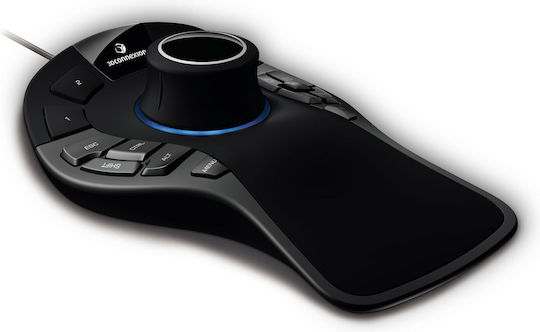 3D Connexion SpaceMouse Pro Ενσύρματο Ποντίκι Μαύρο