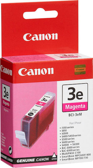 Canon BCI-3e Γνήσιο Μελάνι Εκτυπωτή InkJet Ματζέντα (4481A002)