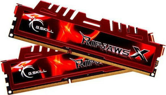 G.Skill RipjawsX DDR3 16GB RAM με 2x8GB Modules και Ταχύτητα 1866 για Desktop F3-14900CL10D-16GBXL - Image 3