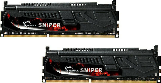 G.Skill Sniper DDR3 8GB RAM με 2x4GB Modules και Ταχύτητα 1866 για Desktop F3-14900CL9D-8GBSR - Image 3