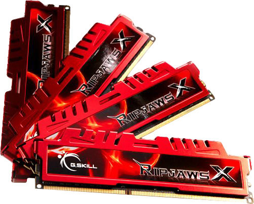 G.Skill RipjawsX DDR3 32GB RAM με 4x8GB Modules και Ταχύτητα 1600 για Desktop F3-12800CL10Q-32GBXL - Image 4