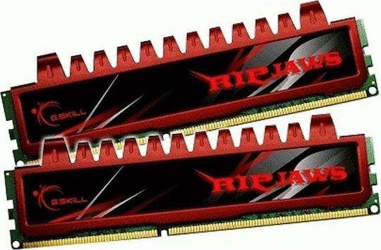 G.Skill Ripjaws DDR3 8GB RAM με 2x4GB Modules και Ταχύτητα 1600 για Desktop F3-12800CL9D-8GBRL