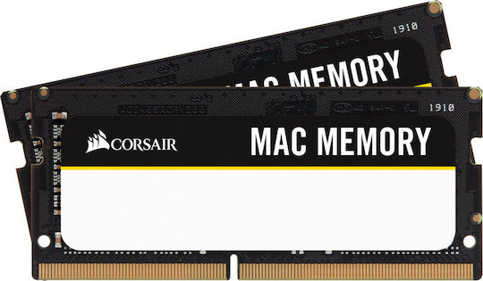 Corsair Mac Memory DDR4 32GB RAM με 2x16GB Modules και Ταχύτητα 2666 για Laptop CMSA32GX4M2A2666C18 - Image 3