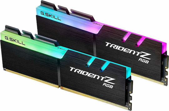 G.Skill Trident Z RGB DDR4 16GB RAM με 2x8GB Modules και Ταχύτητα 3600 για Desktop F4-3600C18D-16GTZR - Image 3