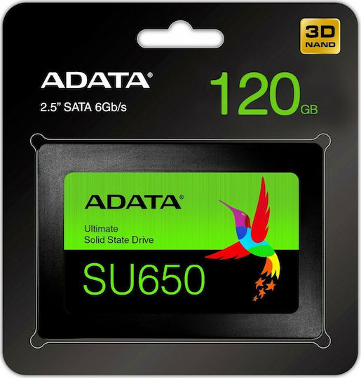 Adata Ultimate SU650 3D NAND SSD 120GB 2.5'' SATA III ASU650SS-120GT-R - Image 5