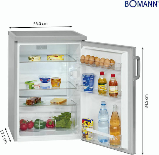 Bomann Mini Bar 133lt Υ84.5xΠ56xΒ57.5εκ. Inox VS 2195 - Image 4