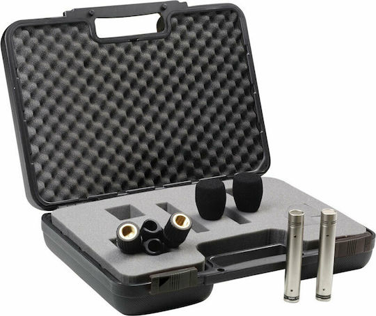Rode NT5 PAIR Σετ Πυκνωτικό Μικρόφωνο XLR Shock Mounted για Studio σε Ασημί Χρώμα - Image 3
