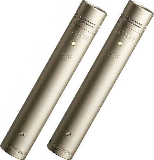 Rode NT5 PAIR Σετ Πυκνωτικό Μικρόφωνο XLR Shock Mounted για Studio σε Ασημί Χρώμα - Image 2