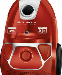Rowenta Compact Power Ηλεκτρική Σκούπα 750W με Σακούλα 3lt Κόκκινη