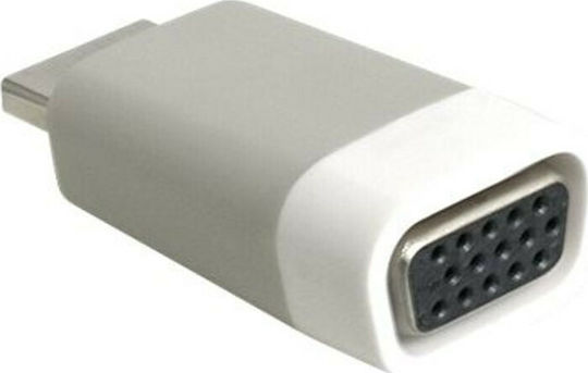 DeLock Μετατροπέας HDMI male σε VGA female Λευκό 1τμχ 65472 - Image 4