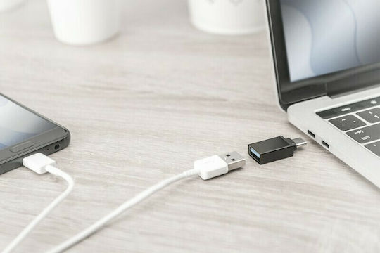 Digitus Μετατροπέας USB-C male σε USB-A female (AK-300506-000-S) - Image 9