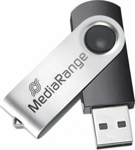 MediaRange 64GB USB 2.0 Stick Ασημί - Image 4