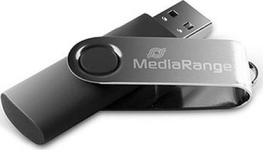 MediaRange MR911 32GB USB 2.0 Black/Silver - Image 4