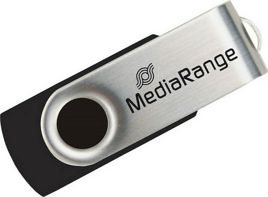 MediaRange 64GB USB 2.0 Stick Ασημί - Image 2