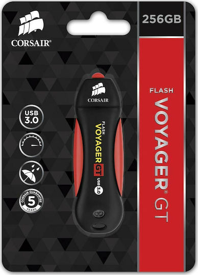 Corsair Voyager GT 256GB USB 3.0 Stick Μαύρο - Image 6