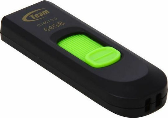 TeamGroup C145 64GB USB 3.0 Stick Μαύρο - Image 3