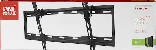 One For All WM 2621 Βάση Τηλεόρασης Τοίχου έως 84" και 80kg - Image 2