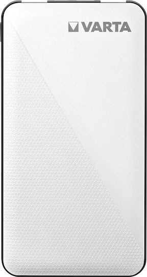 Varta Energy Power Bank 5000mAh με 2 Θύρες USB-A και Θύρα USB-C Λευκό - Image 3