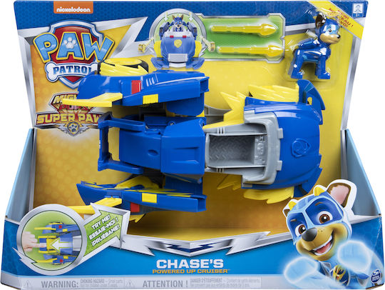 Spin Master Power Changing Vehicle Chase Paw Patrol για 3+ Ετών 6053687
