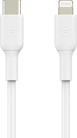 Belkin Boost Charge USB-C to Lightning Cable 18W Λευκό 1m (CAA003bt1MWH) - Image 3