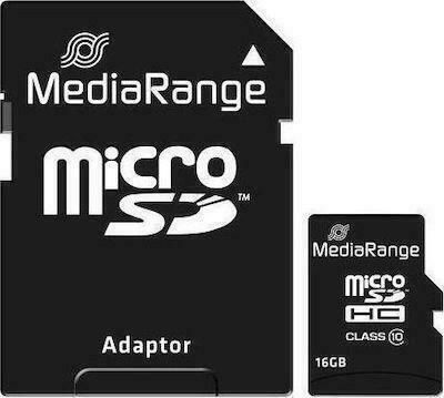 MediaRange MR958 microSDHC 16GB Class 10 A1 High Speed με αντάπτορα - Image 3
