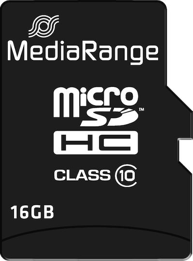 MediaRange MR958 microSDHC 16GB Class 10 A1 High Speed με αντάπτορα - Image 4