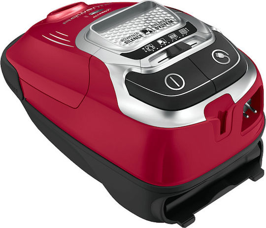 Rowenta Silence Force Allergy+ Ηλεκτρική Σκούπα 400W με Σακούλα 4.5lt Κόκκινη - Image 4